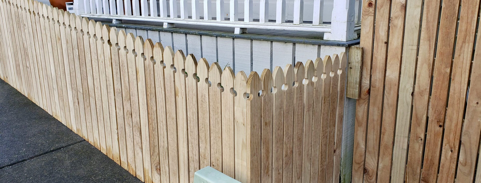 Decking, fencing and woodwork